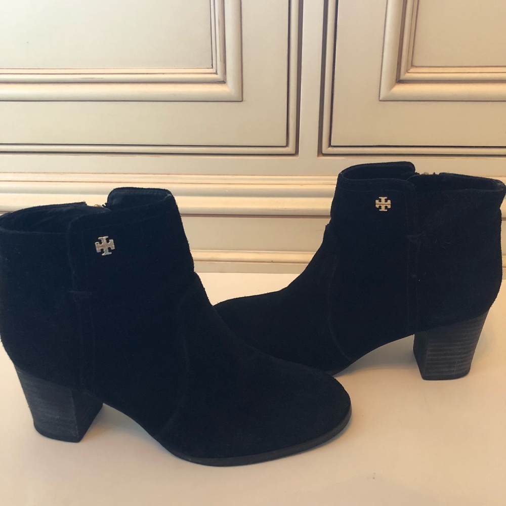 Tory Burch Suede Booties